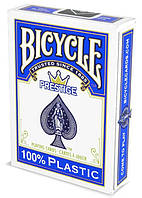 Пластикові картки Bicycle Prestige Jumbo Index Blue, 40377blue