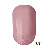 Гель-лак Couture Colour Gel polish №07 приглушенный розовый, 9ml