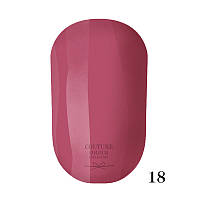 Гель-лак Couture Colour Gel polish №18 пастельно-малиновий, 9ml