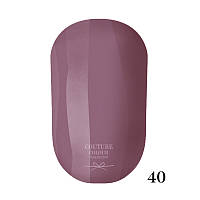 Гель-лак Couture Colour Gel polish №40 пепельный сиренево-розовый, 9ml