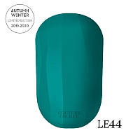 Гель-лак Couture Colour Limited Edition LE44 изумрудно-бирюзовый, 9ml