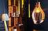 Люстра дерев'яна СОНЦЕ by smartwood  ⁇  Люстра лофт  ⁇  Дизайнерський стельовий світильник, фото 2