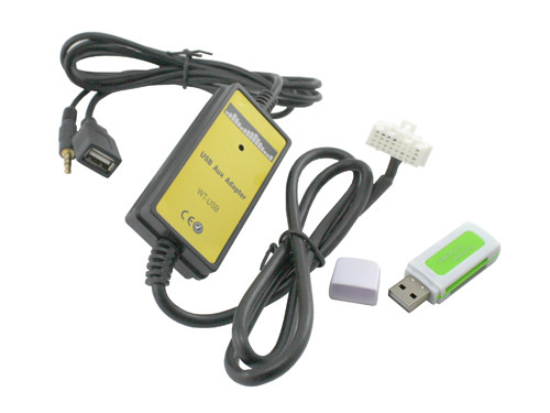 USB AUX MP3 WAV адаптер для магнітоли Mazda