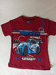 Футболка дитяча для хлопчиків зі звуковими ефектами Розміри 3-8 років Туреччина