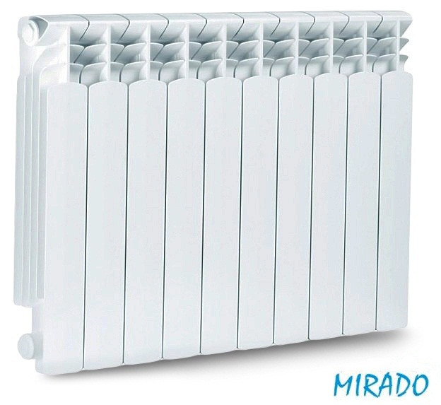 Алюминиевый радиатор Mirado 500/100 - фото 1 - id-p1207850077