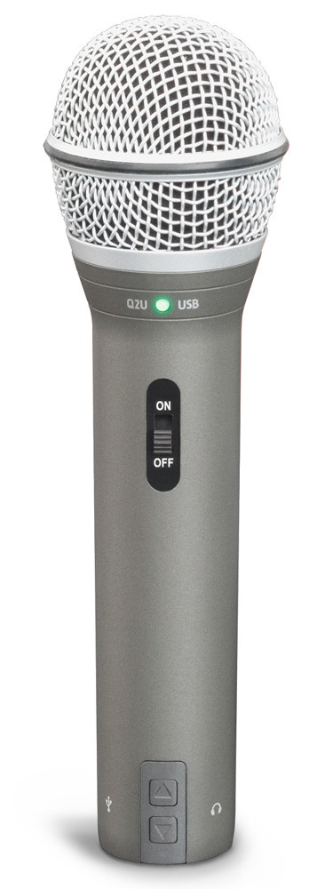 Вокальний динамічний USB мікрофон SAMSON Q2U