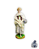Антикварная фарфоровая статуэтка скульптура 19век старинная фигурка фарфор бисквит vip подарок Антиквариат
