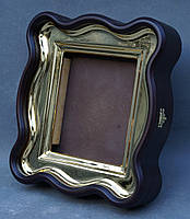 Фігурний кіот для ікони з внутрішньої позолоченій рамою., фото 5