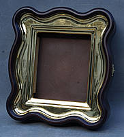 Фігурний кіот для ікони з внутрішньої позолоченій рамою., фото 7