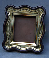 Фігурний кіот для ікони з внутрішньої позолоченій рамою., фото 8