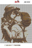 Алмазна вишивка АВ 4044 Діти (повна зашивання)
