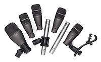 Набор микрофонов для барабанов SAMSON DK707 (7-Piece Drum Mic Kit)