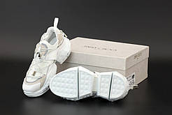 Кросівки жіночі Jimmy Choo Diamond Trail Pink "Білі" розмір 39-40