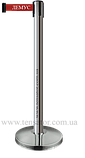 Стійка зі стрічкою - тенсатор ЛТ-02 червона стрічка 2,5 м, фото 4