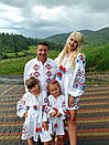 Вишиванки для родіні, одяг для сім'ї, вишитий парний одяг бохо льон, family look, вишиванки для сім'ї, фото 3