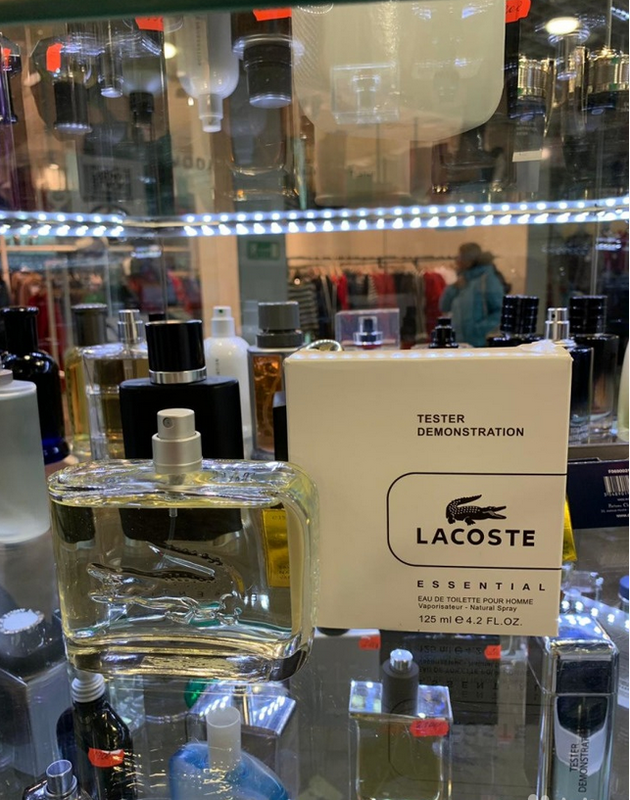 Чоловіча туалетна вода Lacoste Essential edt TESTER 125ml