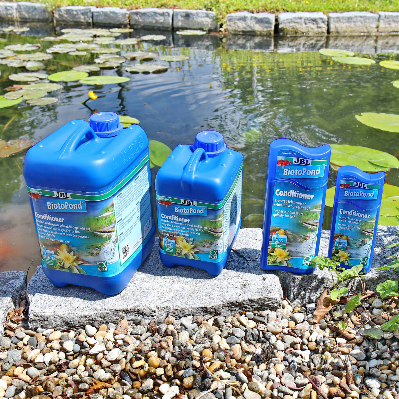 JBL BiotoPond підготовка води для ставкових риб 5 л на 100 000 літрів