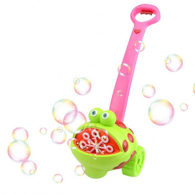 Каталка з мильними бульбашками "Metr+FH 775 , 2 кольори, мелодії, підсвітка, в коробці