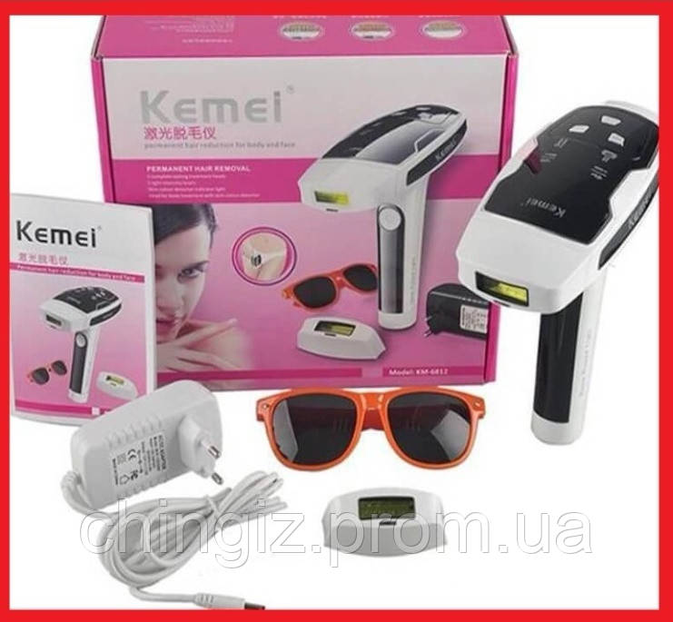 Фотоепілятор KEMEI епілятор безболісний эпелятор