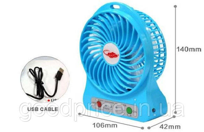 Міні вентилятор fan mini