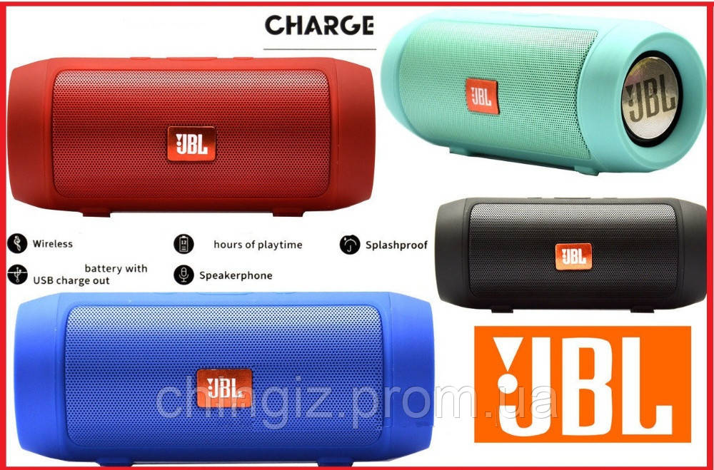 Колонка ПОВЕРБАНК портативна Блютуз JBL Charge mini жбл