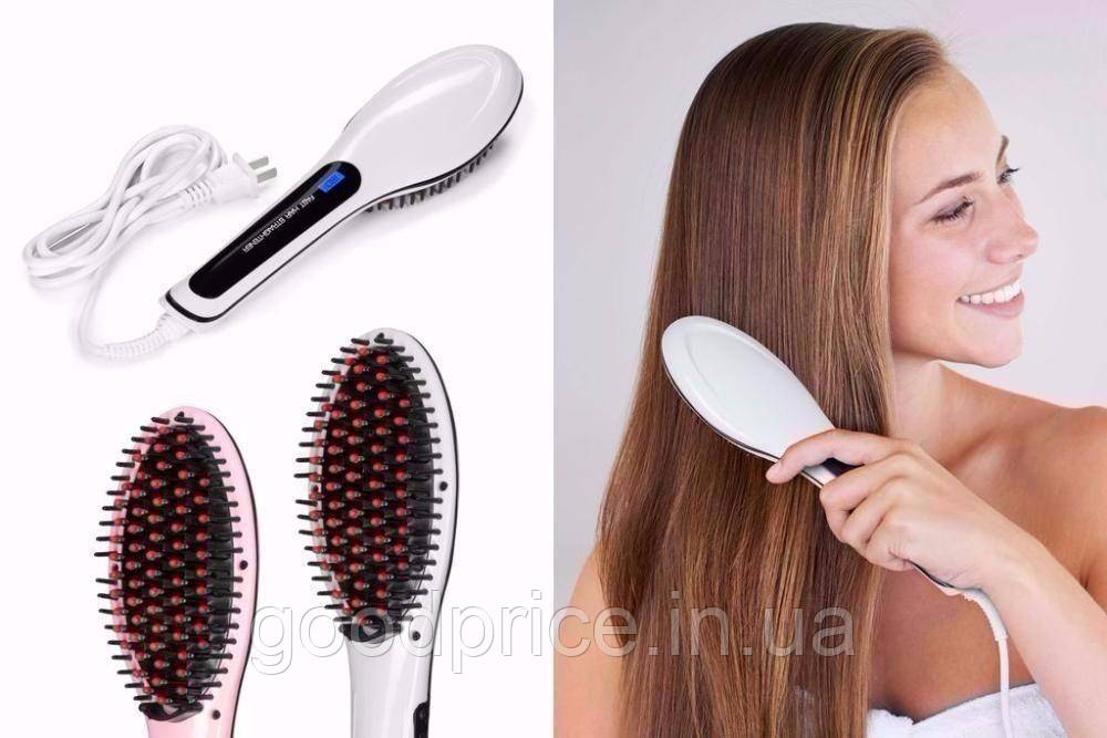 Гребінець Випрямляч для волосся Fast Hair Straightener HQT 906