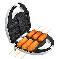 Аппарат для приготовления хот-догов и сосисок на палочке DOMOTEC HOT DOG MAKER