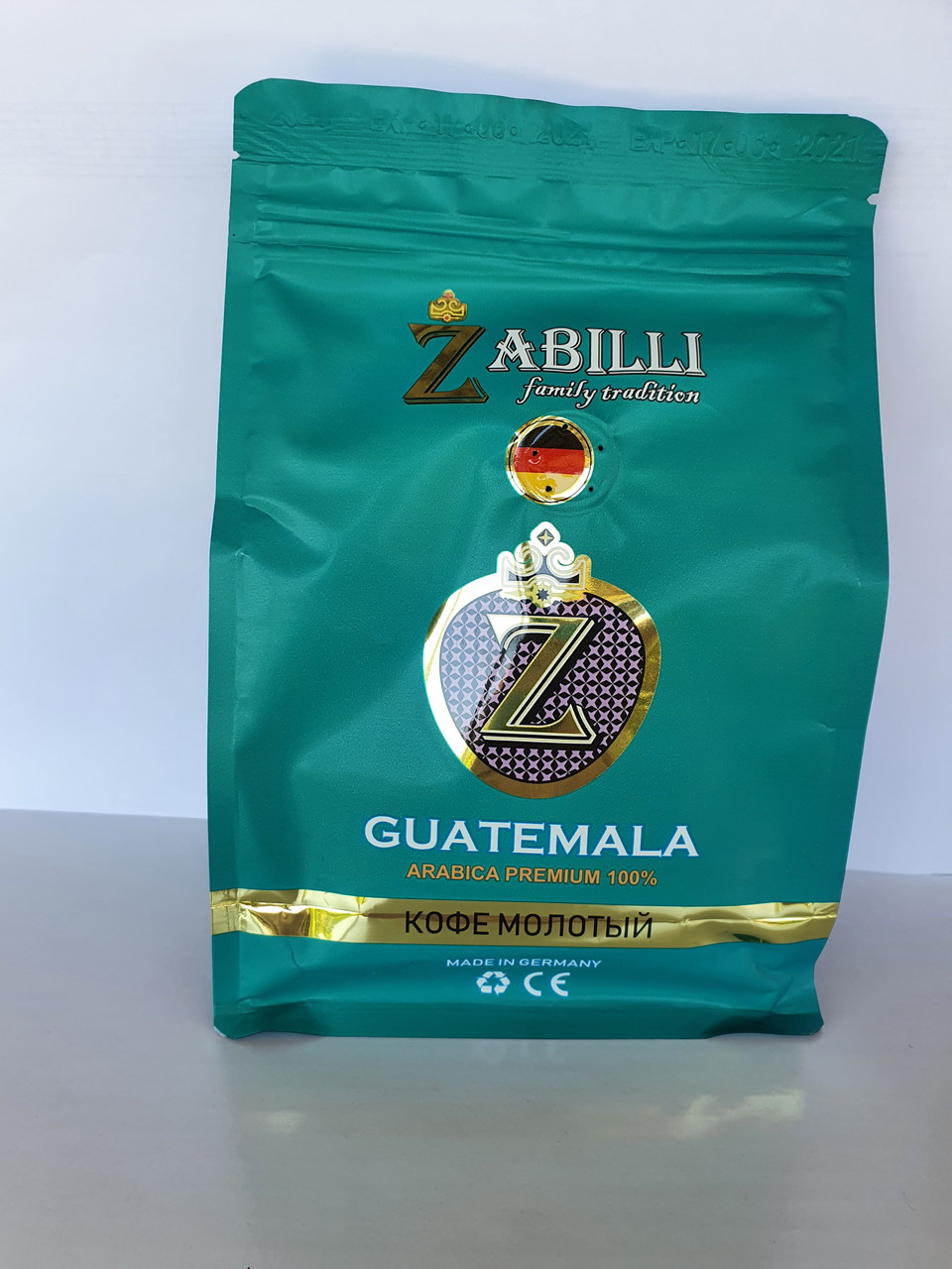 Zabilli кава мелена Guatemala 100% арабіка 250 грамів