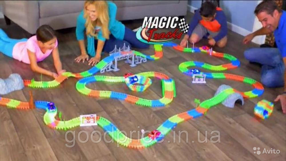 Дитячий конструктор Magic Tracks 360 деталей