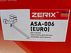 Змішувач для ванни Zerix ASA 006 euro з нержавійки, фото 8