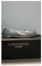 Балетки шкіра дівч. Constanta1254, 30 золото-срібло