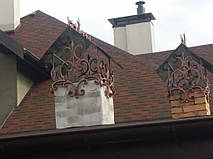 Колпак на дымоход кованый 5