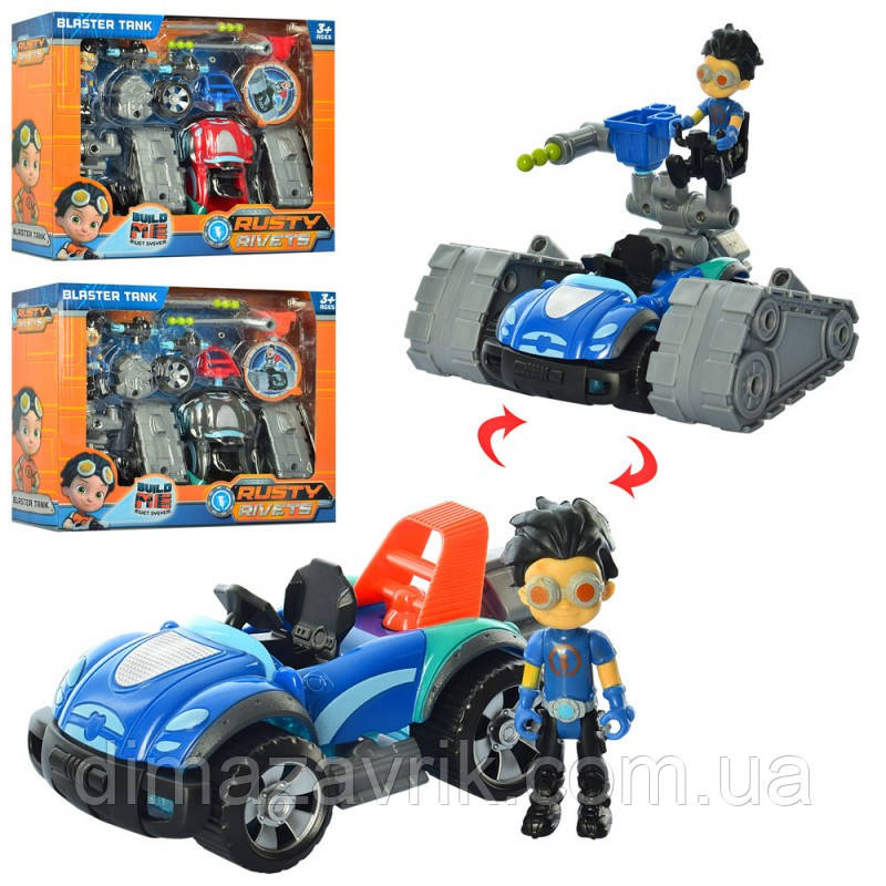 Конструктор C413 Транспорт 2 різновиди, фото 1