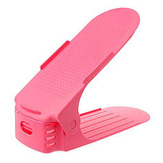 Підставка для взуття Double Shoe Racks Рожева 179973