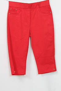 Турецькі жіночі літні червоні шорти великих розмірів 48-54