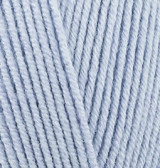 Нитки пряжа для в'язання бавовна акрил COTTON GOLD ALIZE Коттон Голд Алізе № 40 - блакитний