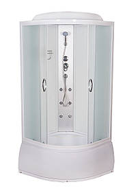 Душовий бокс Delfi 096W 100x100x215 глибокий піддон