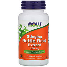 Екстракт кореня пекучої кропиви NOW Foods "Stinging Nettle Root Extract" 250 мг (90 капсул)