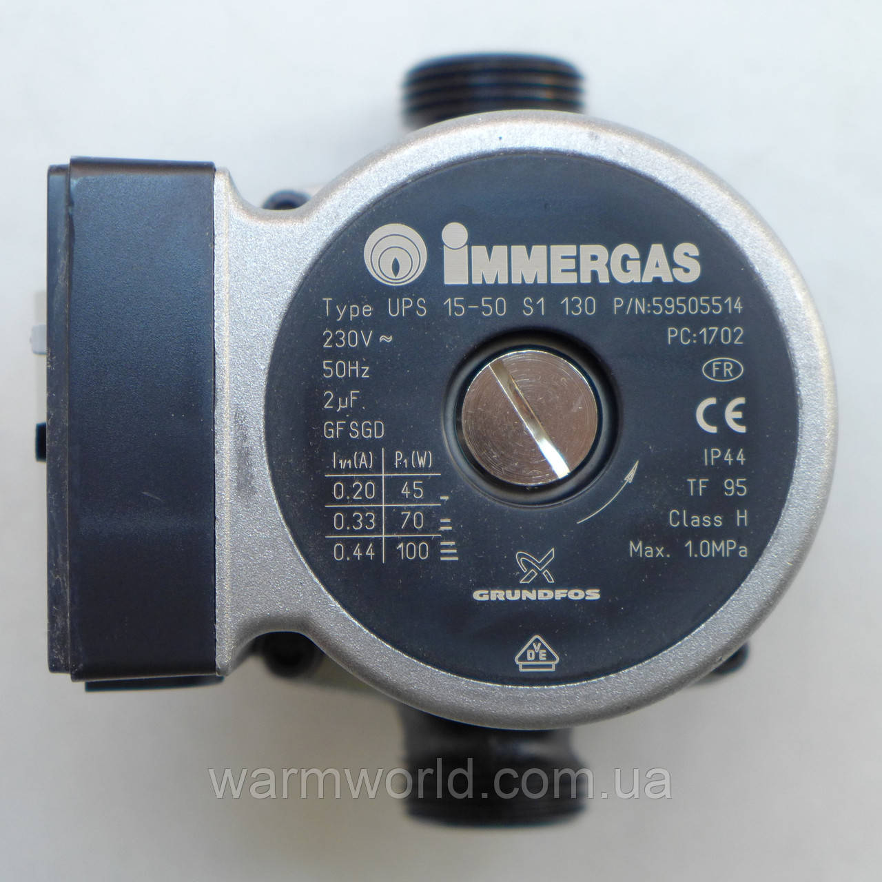 1.1630 Циркуляційний насос Grundfos 15-50 130 Immergas, фото 1