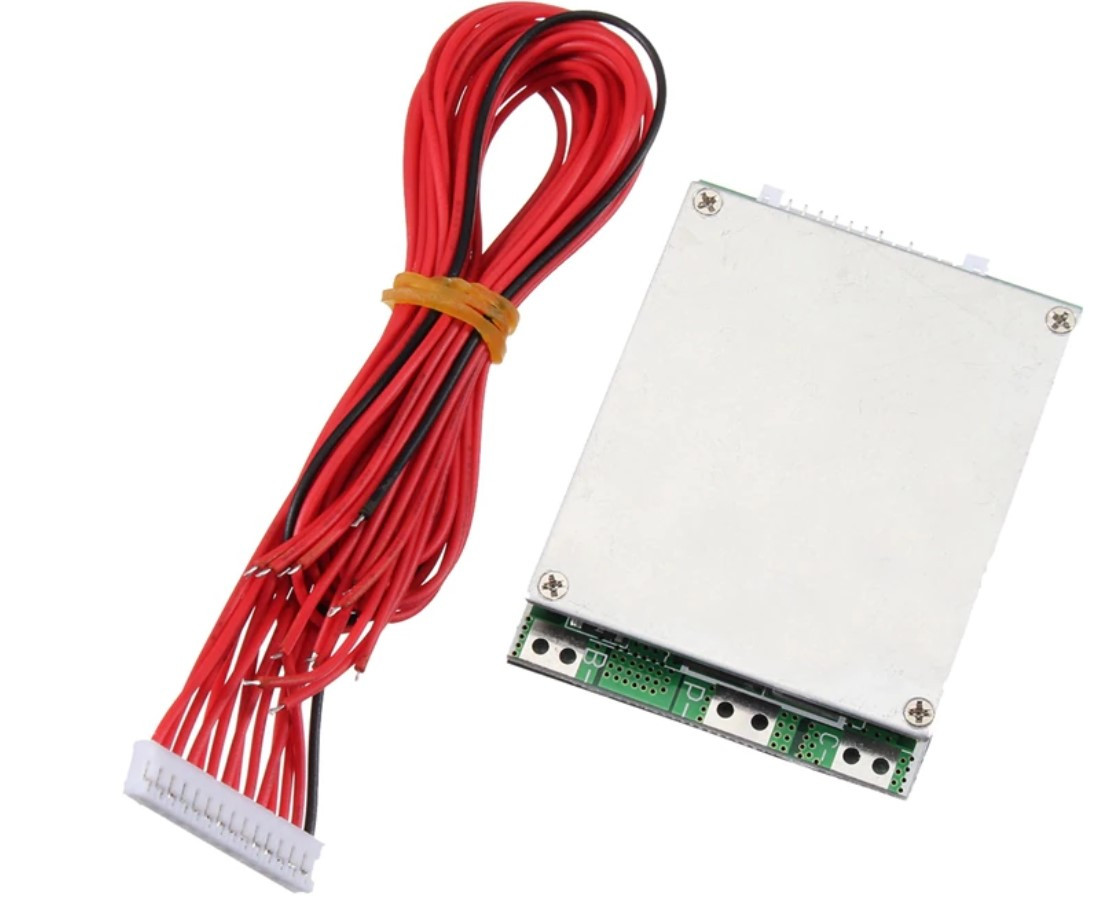 BMS контролер 13S акум 3,7 V Li-ion 48V 20A заряду/розряду