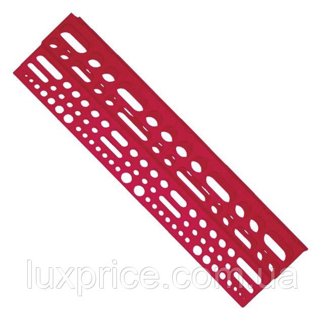 Полиця пластикова з отворами для інструменту 610x150x45мм INTERTOOL BX-0001   Luxprice