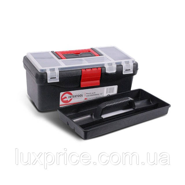 Ящик для інструментів 13", 318*175*131 мм INTERTOOL BX-0125   Luxprice