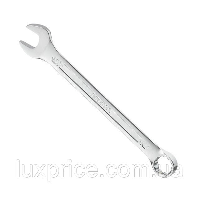 Ключ комбінований 17 мм, CrV, покриття Сатин-хром PROF DIN3113 INTERTOOL XT-1017    Luxprice, фото 1