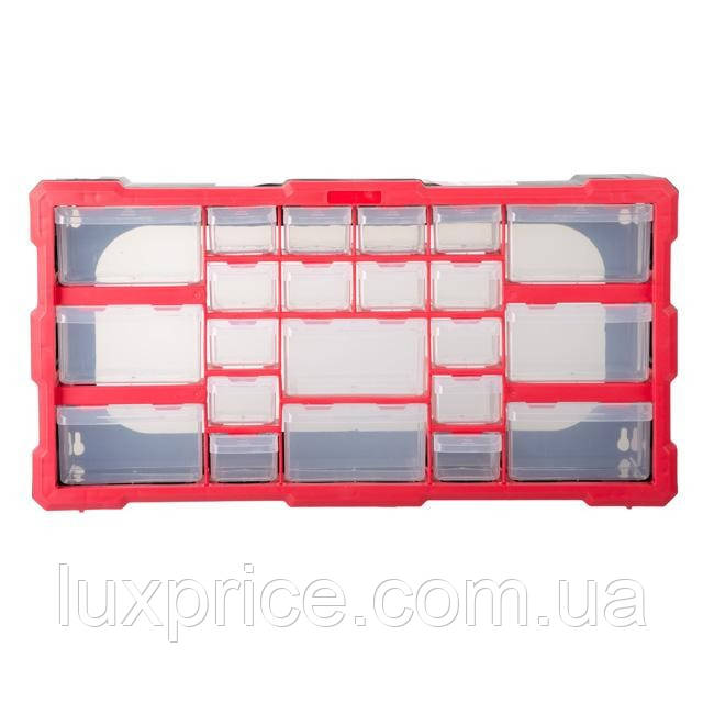 Органайзер 19,5" 495*255*160 мм INTERTOOL BX-4023    Luxprice, фото 1
