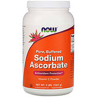 Аскорбат натрия NOW Foods "Sodium Ascorbate Powder" порошок (1361 г)