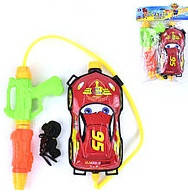 Водний пістолет із рюкзаком Тачки 024