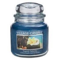 Ароматическая свеча Village Candle Тропические Гавайи (время горения до 105 ч)