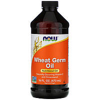 Масло ростков пшеницы NOW Foods "Wheat Germ Oil" (473 мл)