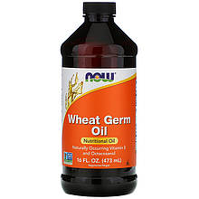Олія паростків пшениці NOW Foods "Wheat Germ Oil" (473 мл)