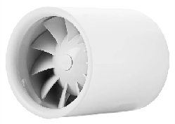 Вентилятор витяжний канальний 125 мм тихий VENUS FLOW VKT 125 пластиковий безшумний